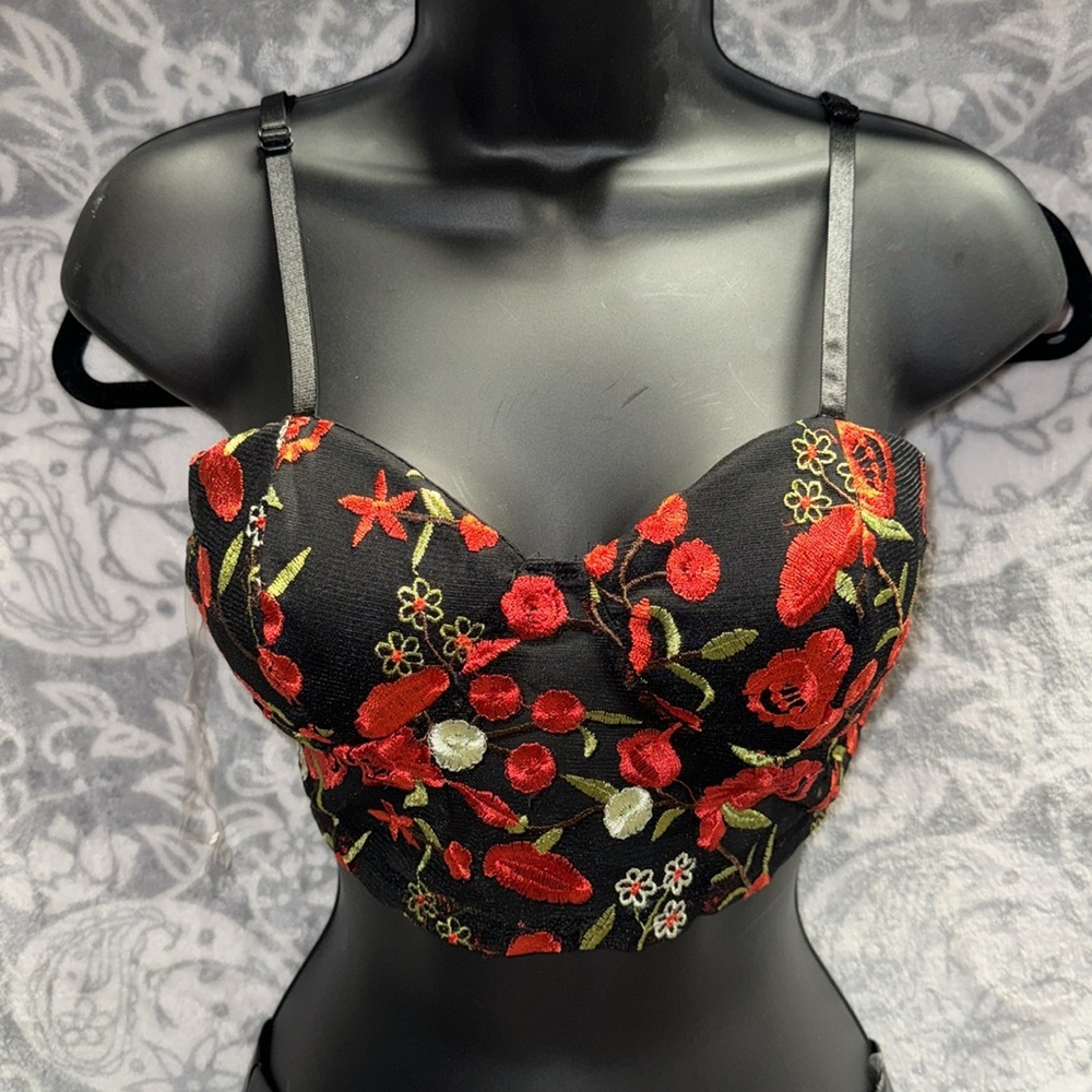 Flower crop top